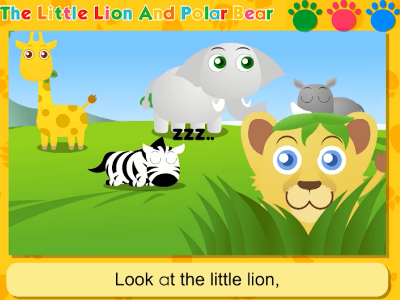 The Little Lion And Polar Bear